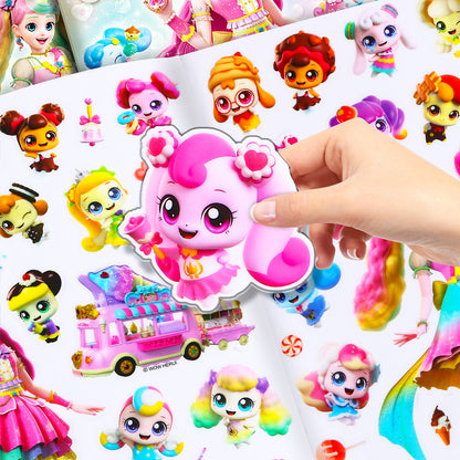 Reusable Jelly Sticker Book