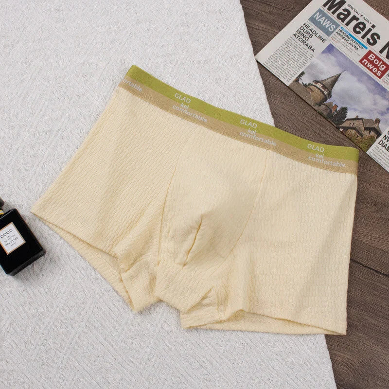 【Limited-time promotion on local inventory】Men's High-end Bubble Underwear, Comfortable, Breathable And Antibacterial