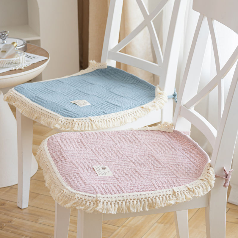 Simple pure cotton breathable seat cushion