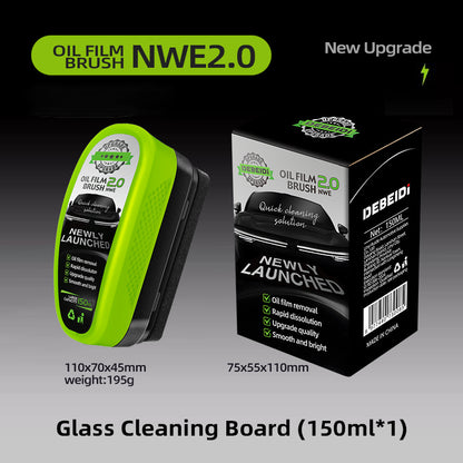 New Car Glass Oil Film Remover – Powerful Cleaning, Protective Coating & Water Repellent