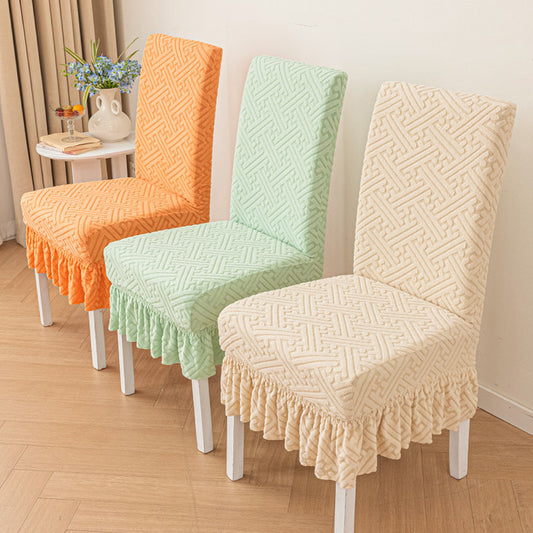 Thick Stretch Dining Chair Cover – All-Season Simple & Elegant Chair Slipcover