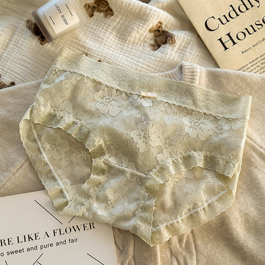 5PCS Women's Soft Lace Panties