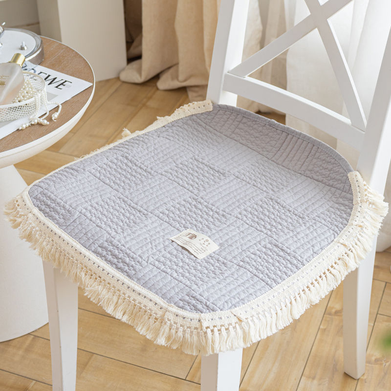 Simple pure cotton breathable seat cushion
