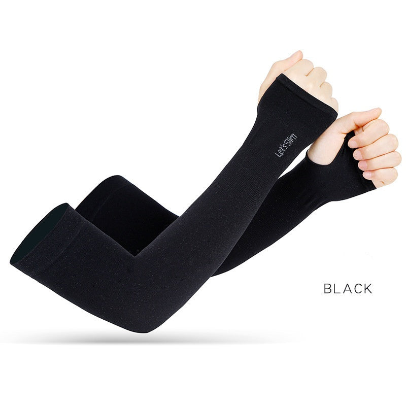 Unisex UPF 50+ sun protection UV arm sleeves