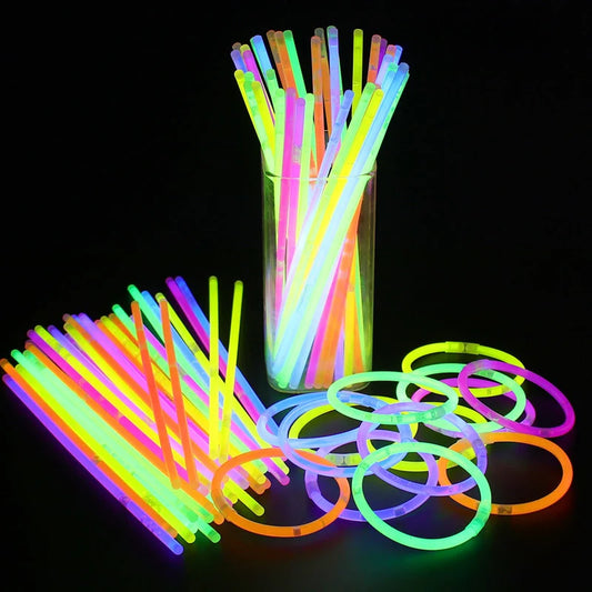 Glow sticks（Light up after manual bending）