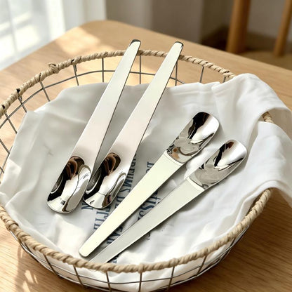 Long-Handle Yogurt & Dessert Spoon – For Home and Restaurant Use