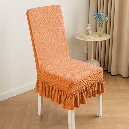 Thick Stretch Dining Chair Cover – All-Season Simple & Elegant Chair Slipcover