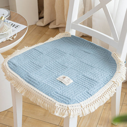 Simple pure cotton breathable seat cushion