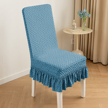 Thick Stretch Dining Chair Cover – All-Season Simple & Elegant Chair Slipcover