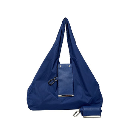INS Style Keychain & Mini Foldable Storage Bag – 2-in-1 Portable Pouch