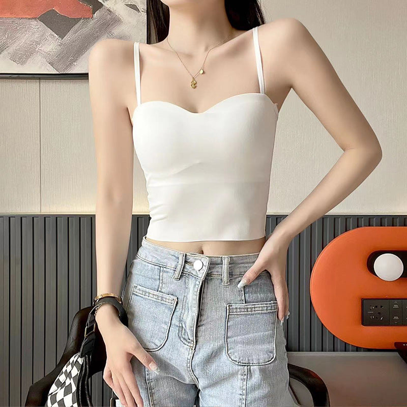 High-Quality One-Piece Wireless Padded Bra Camisole