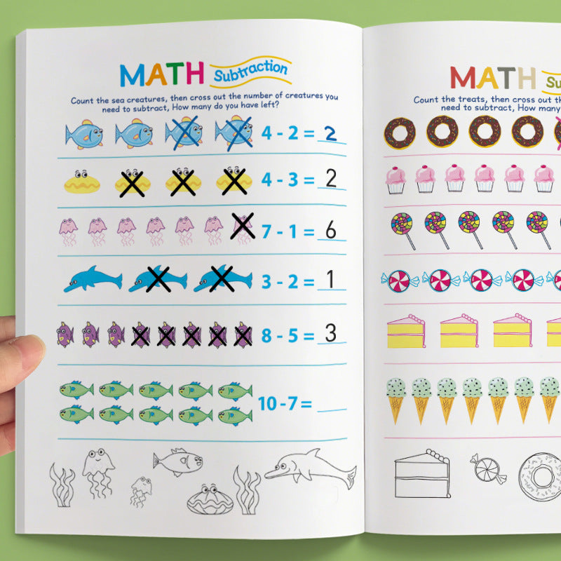 Elementary school math workbook