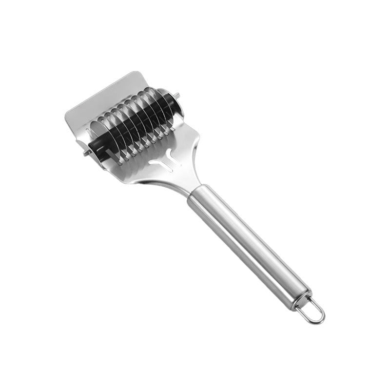 Stainless steel nine-wheel roller noodle cutter