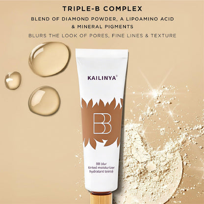Blur tinted moisturizer SPF 30 with brush