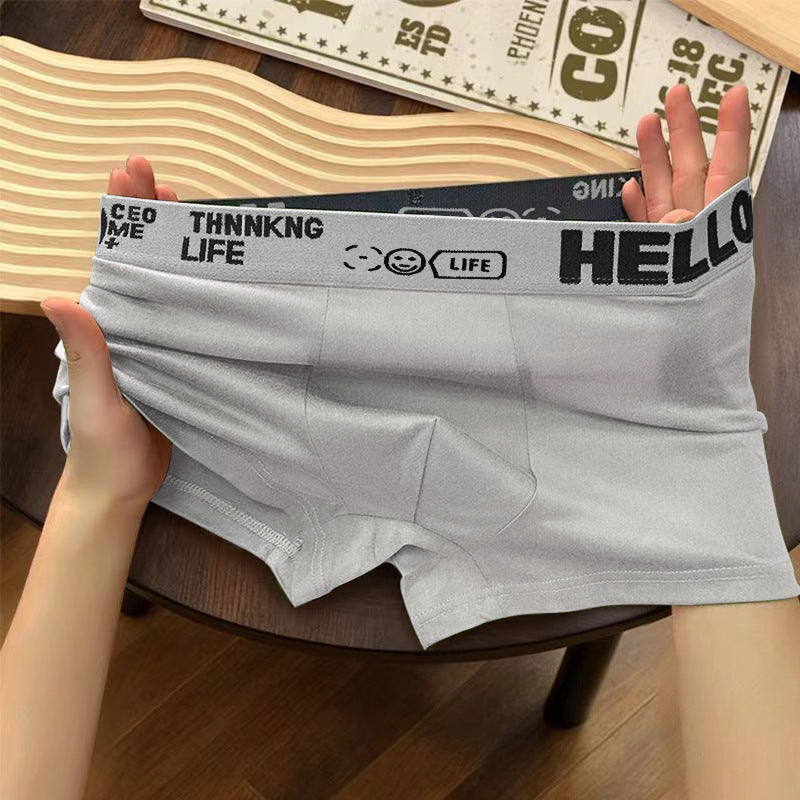 5-Pack Men's Comfortable Cotton Boxer Briefs