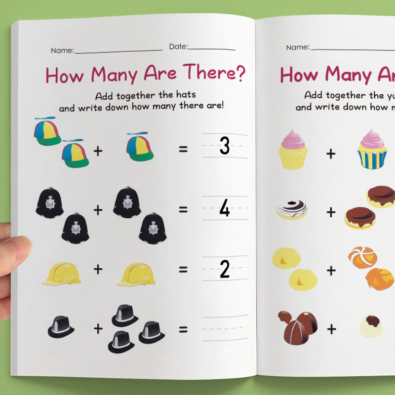 Elementary school math workbook