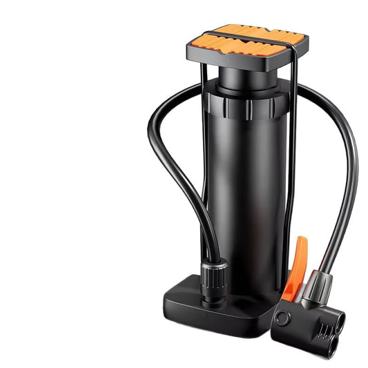 Universal Foot-Activated Air Pump with Pressure Gauge