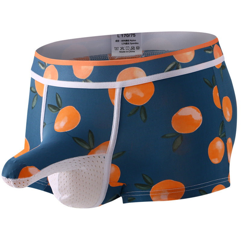 Men's Ice Silk Butt-Lifting Underwear
