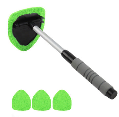 Car retractable cleaning brush