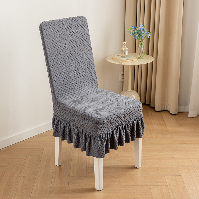 Thick Stretch Dining Chair Cover – All-Season Simple & Elegant Chair Slipcover