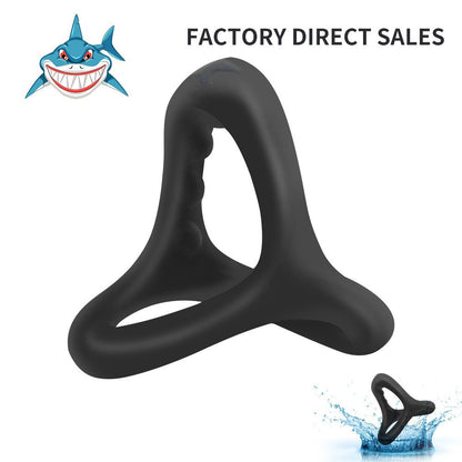 Shark-head triangular pendant