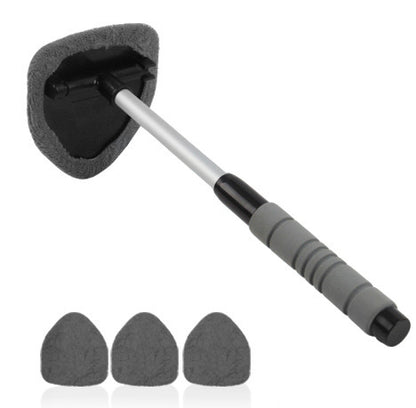 Car retractable cleaning brush
