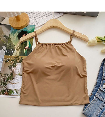 Women’s Halter Neck Padded Camisole