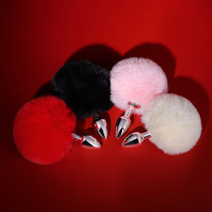 Plush portable keychain