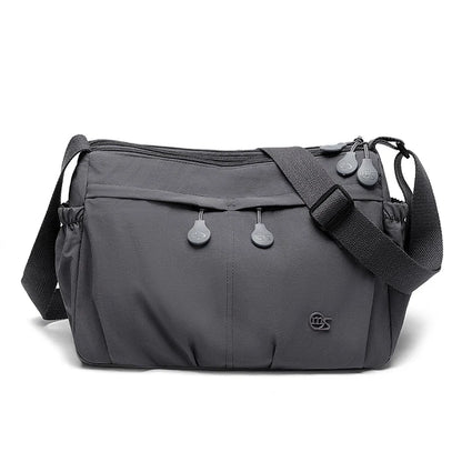 High Quality—Women's Multi-Layer Nylon Crossbody Bag，Lightweight & Large Capacity