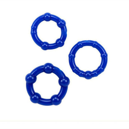 Tri-color crystal ring