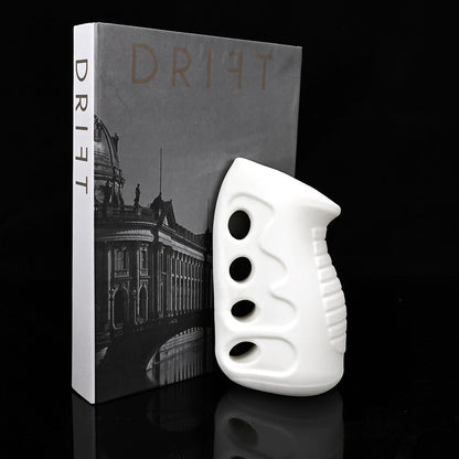 Milky-white interior decor piece