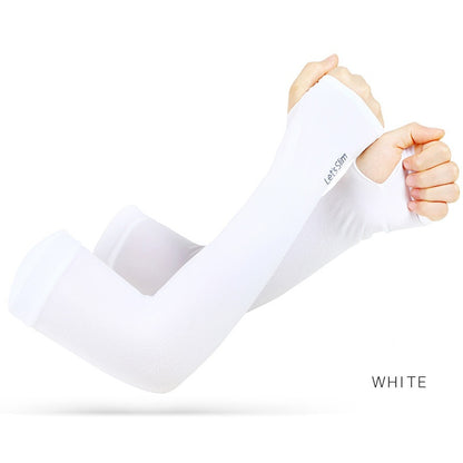 Unisex UPF 50+ sun protection UV arm sleeves