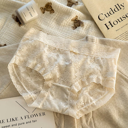 5PCS Women's Soft Lace Panties