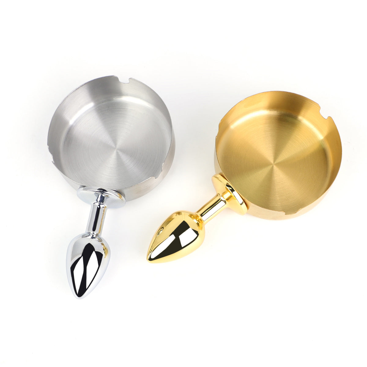 Indoor metal ashtray