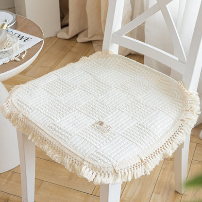 Simple pure cotton breathable seat cushion
