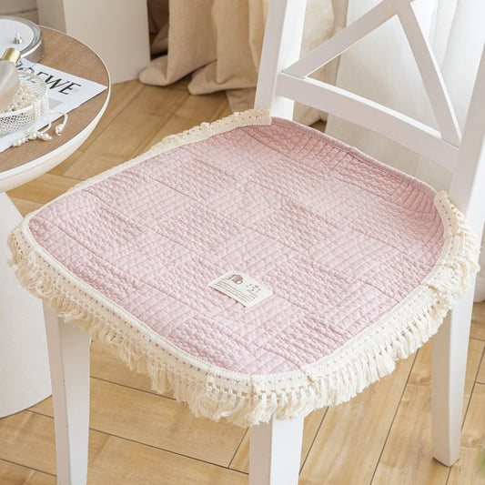 Simple pure cotton breathable seat cushion