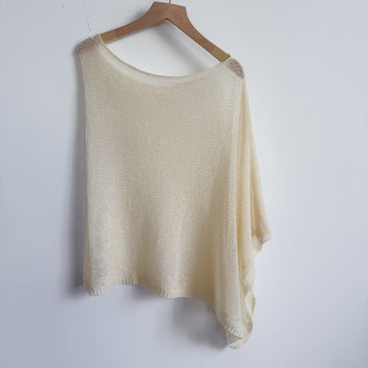 Multi-wear Women’s Loose Lightweight Sun Protection Knit Poncho