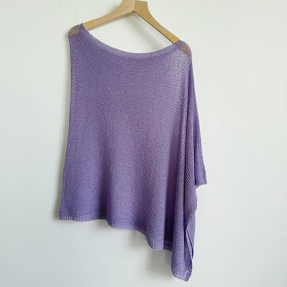Multi-wear Women’s Loose Lightweight Sun Protection Knit Poncho