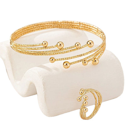 Sparkle Wrap Bracelet Set for Women