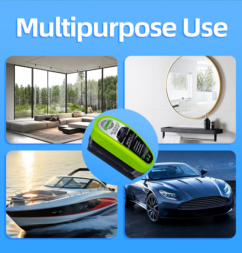 New Car Glass Oil Film Remover – Powerful Cleaning, Protective Coating & Water Repellent