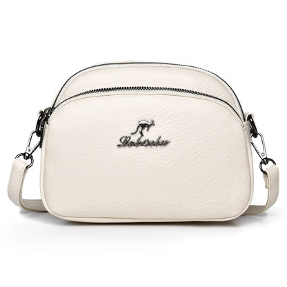 Women's Multi-Layer Round Crossbody Bag