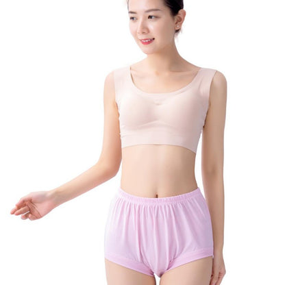 Women's high-waisted cotton panties