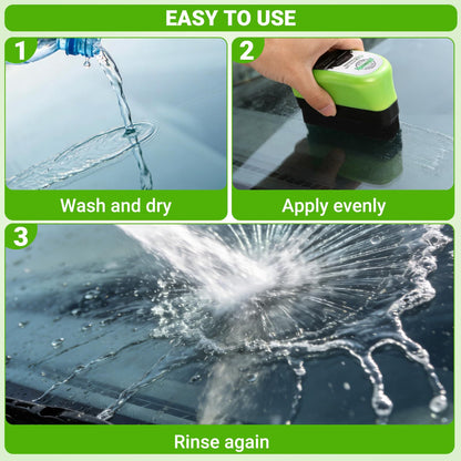 New Car Glass Oil Film Remover – Powerful Cleaning, Protective Coating & Water Repellent