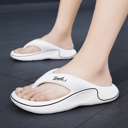 Men’s Summer Flip-Flops – Outdoor Thick Soft-Sole Casual Sandals