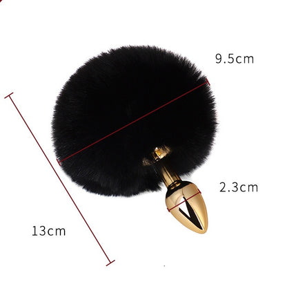 Plush portable keychain