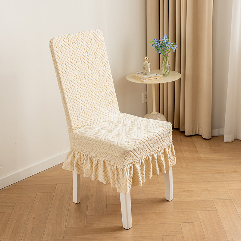Thick Stretch Dining Chair Cover – All-Season Simple & Elegant Chair Slipcover