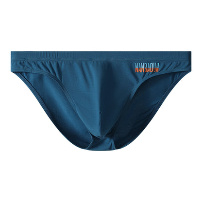 Skin-friendly Men's low-rise Breathable Large-pouch Briefs