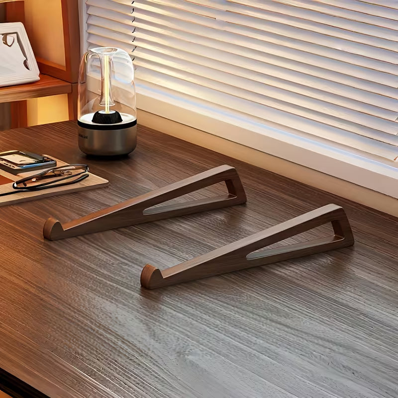 Retro Wooden Laptop Stand