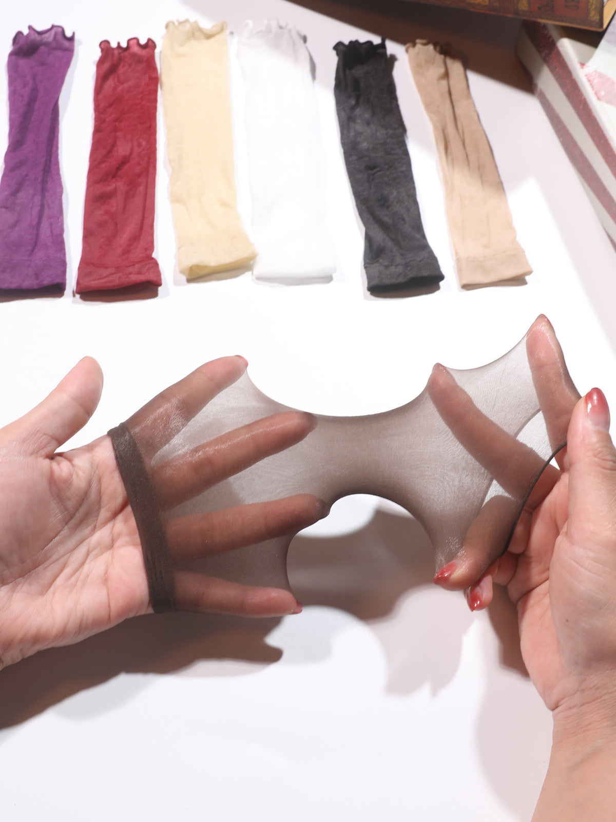【For Men】High Quality——Sheer Stockings Prop，Seamless Ultra-Mini Sheer Stockings