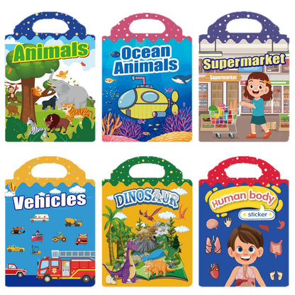 Reusable Jelly Sticker Book